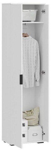 Шкаф платяной Эвита в Лесном - lesnoy.mebel24.online | фото 3