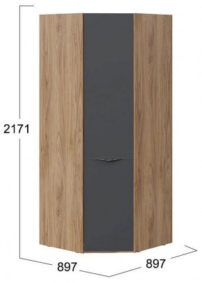 Шкаф платяной Глосс СМ-319.07.311 в Лесном - lesnoy.mebel24.online | фото 4