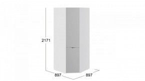 Шкаф платяной Глосс СМ-319.07.312 в Лесном - lesnoy.mebel24.online | фото 3