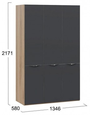 Шкаф платяной Глосс СМ-319.07.431 в Лесном - lesnoy.mebel24.online | фото 4