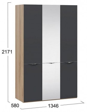 Шкаф платяной Глосс СМ-319.07.432 в Лесном - lesnoy.mebel24.online | фото 4