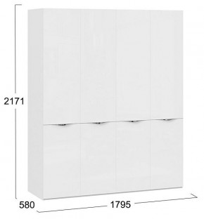 Шкаф платяной Глосс СМ-319.07.441 в Лесном - lesnoy.mebel24.online | фото 3