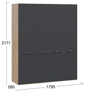 Шкаф платяной Глосс СМ-319.07.441 в Лесном - lesnoy.mebel24.online | фото 3