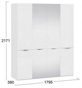 Шкаф платяной Глосс СМ-319.07.442 в Лесном - lesnoy.mebel24.online | фото 4