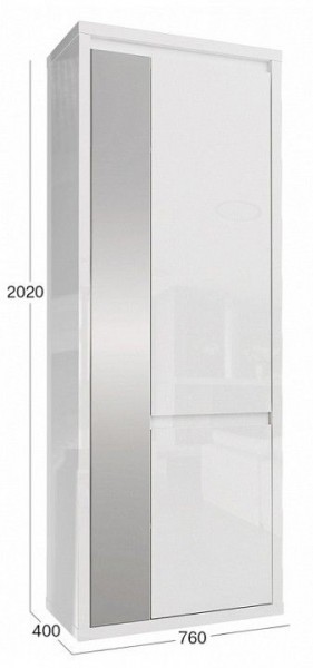 Шкаф платяной Норден СТЛ.413.01 в Лесном - lesnoy.mebel24.online | фото 3