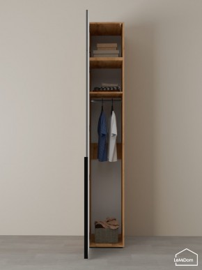 Шкаф с антресолью Linnea MHR-1A-1 2450х400х510 (ДВ-М 11.1.25) в Лесном - lesnoy.mebel24.online | фото 4