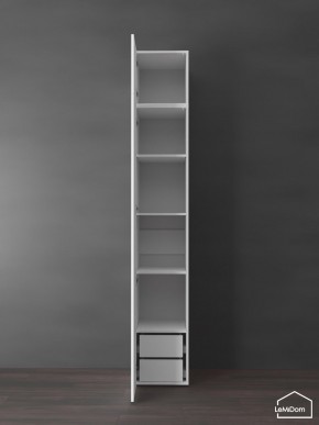 Шкаф с антресолью Linnea MHR-1POA-4 2450х400х510 (Белый-М 11.1.2) в Лесном - lesnoy.mebel24.online | фото 6
