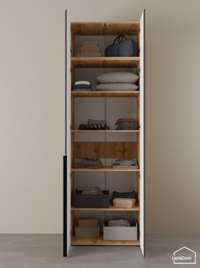 Шкаф с антресолью Linnea MHR-2A-2 2450х800х510 (ДВ-М 11.1.25) в Лесном - lesnoy.mebel24.online | фото 4