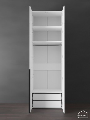 Шкаф с антресолью Linnea MHR-2A-3 2450х800х510 (Белый-М 11.1.2) в Лесном - lesnoy.mebel24.online | фото 6