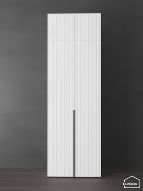 Шкаф с антресолью Linnea MHR-2A-4 2450х800х510 (Белый-М 11.1.2) в Лесном - lesnoy.mebel24.online | фото