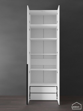 Шкаф с антресолью Linnea MHR-2A-4 2450х800х510 (Белый-М 11.1.2) в Лесном - lesnoy.mebel24.online | фото 6