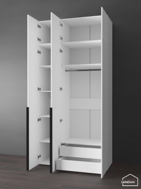 Шкаф с антресолью Linnea MHR-3A-2 2450х1200х510 (Белый-М 11.1.1) в Лесном - lesnoy.mebel24.online | фото 5