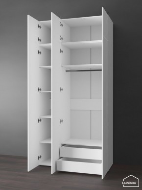 Шкаф с антресолью Linnea MHR-3POA-2 2450х1200х510 (Белый-М 11.1.1) в Лесном - lesnoy.mebel24.online | фото 5