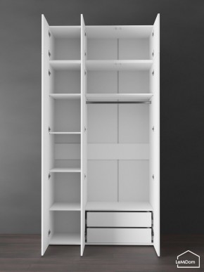 Шкаф с антресолью Linnea MHR-3POA-2 2450х1200х510 (Белый-М 11.1.2) в Лесном - lesnoy.mebel24.online | фото 6