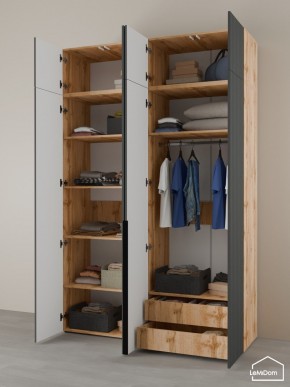 Шкаф с антресолью Linnea MHR-4A-2 2450х1600х510 (ДВ-М 11.1.25) в Лесном - lesnoy.mebel24.online | фото 6