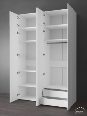 Шкаф с антресолью Linnea MHR-4POA-2 2450х1600х510 (Белый-М 11.1.2) в Лесном - lesnoy.mebel24.online | фото 6