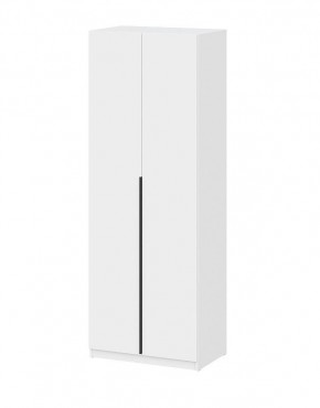Шкаф ШК-5 + 4 полки (800) Белый текстурный в Лесном - lesnoy.mebel24.online | фото 3