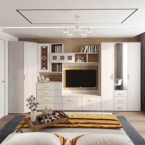 Шкаф угловой Белла (Ясень белый) в Лесном - lesnoy.mebel24.online | фото 3