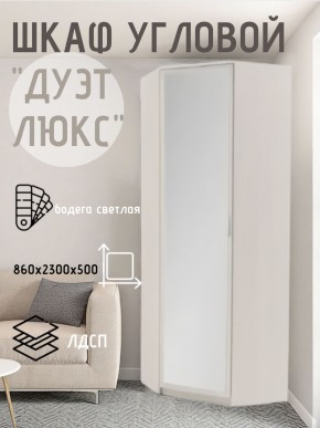 Шкаф угловой Дуэт Люкс с зеркалом в Лесном - lesnoy.mebel24.online | фото 6