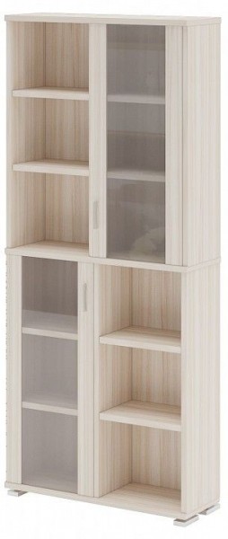 Шкаф-витрина Домино ПУ-30-2-ФС в Лесном - lesnoy.mebel24.online | фото 2