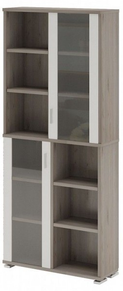 Шкаф-витрина Домино ПУ-30-2-ФС в Лесном - lesnoy.mebel24.online | фото 2