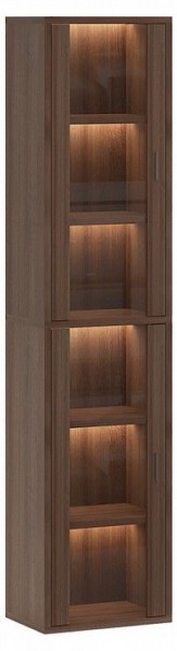 Шкаф-витрина Домино СУ(ш1в2)+2ФС в Лесном - lesnoy.mebel24.online | фото