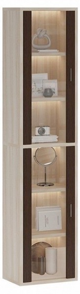 Шкаф-витрина Домино СУ(ш1в2)+2ФС в Лесном - lesnoy.mebel24.online | фото 2