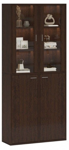 Шкаф-витрина Домино СУ(ш2в2)+2ФС+2ФГ в Лесном - lesnoy.mebel24.online | фото 3