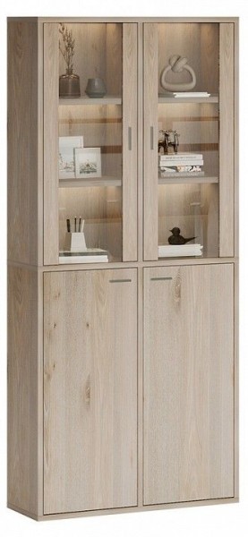 Шкаф-витрина Домино СУ(ш2в2)+2ФС+2ФГ в Лесном - lesnoy.mebel24.online | фото 2
