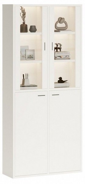 Шкаф-витрина Домино СУ(ш2в2)+2ФС+2ФГ в Лесном - lesnoy.mebel24.online | фото 2