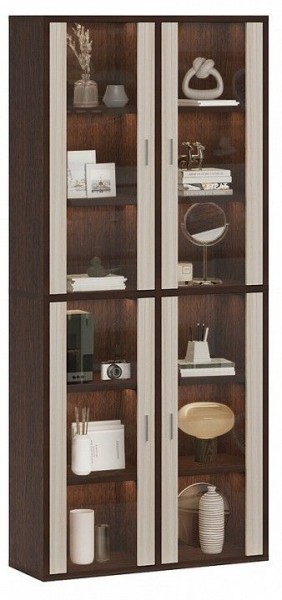 Шкаф-витрина Домино СУ(ш2в2)+4ФС в Лесном - lesnoy.mebel24.online | фото 2