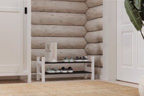 Скамья 85х37 Кантри для обуви белая в Лесном - lesnoy.mebel24.online | фото 4