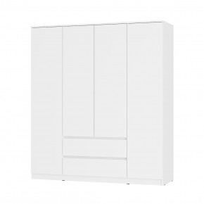 Спальня Симпл (белая) модульная в Лесном - lesnoy.mebel24.online | фото 41