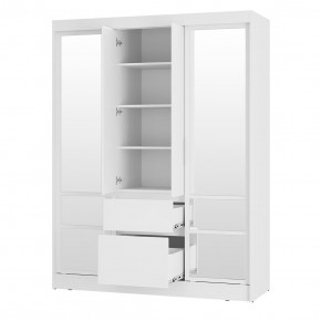 Спальня Симпл (белая) модульная в Лесном - lesnoy.mebel24.online | фото 46