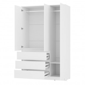 Спальня Симпл (белая) модульная в Лесном - lesnoy.mebel24.online | фото 52