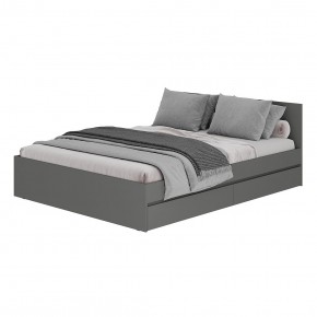 Спальня Симпл (графит) модульная в Лесном - lesnoy.mebel24.online | фото 11