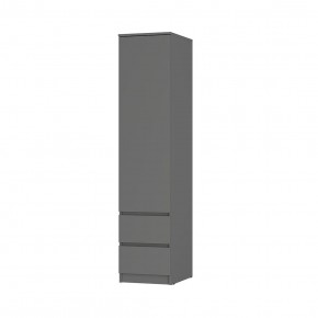 Спальня Симпл (графит) модульная в Лесном - lesnoy.mebel24.online | фото 14