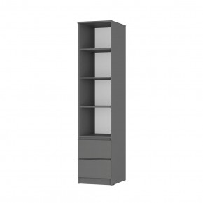 Спальня Симпл (графит) модульная в Лесном - lesnoy.mebel24.online | фото 16