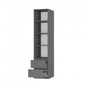 Спальня Симпл (графит) модульная в Лесном - lesnoy.mebel24.online | фото 17