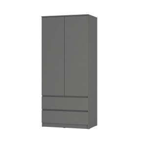 Спальня Симпл (графит) модульная в Лесном - lesnoy.mebel24.online | фото 31
