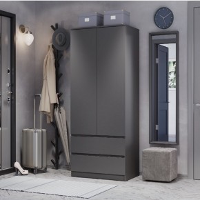 Спальня Симпл (графит) модульная в Лесном - lesnoy.mebel24.online | фото 33