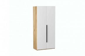 СТЕФАНИ-2 Шкаф (дуб крафт золотой/белый софт) в Лесном - lesnoy.mebel24.online | фото