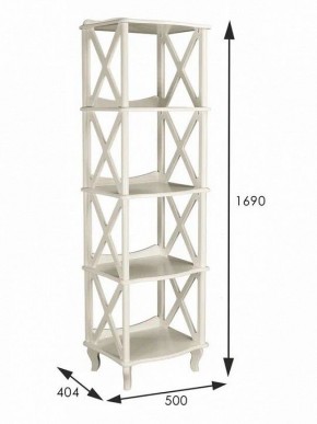 Стеллаж Джульетта 4 в Лесном - lesnoy.mebel24.online | фото 8