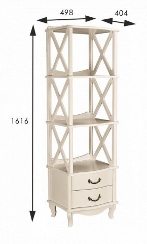 Стеллаж комбинированный Джульетта-3 в Лесном - lesnoy.mebel24.online | фото 3