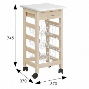 Стеллаж С ящиком и корзинами в Лесном - lesnoy.mebel24.online | фото 7