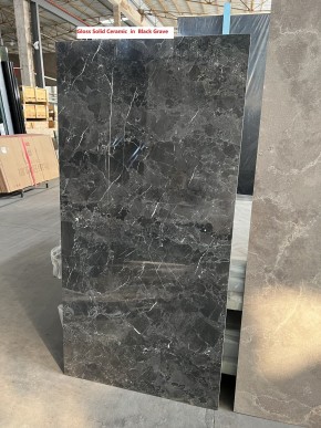 Стол ALES 180 BLACK GRAVE SOLID CERAMIC, керамика / бронзовый, ®DISAUR в Лесном - lesnoy.mebel24.online | фото 3