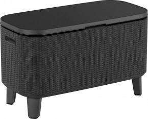Стол Беви Бар (Bevy Bar Large Cool Bar), графит в Лесном - lesnoy.mebel24.online | фото 2
