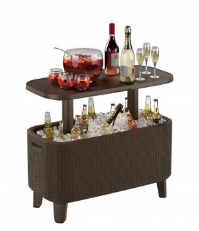 Стол Беви Бар (Bevy Bar Large Cool Bar), коричневый в Лесном - lesnoy.mebel24.online | фото 3