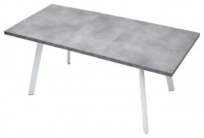 Стол BRICK M 140 Бетон Портленд/ Белый М-City в Лесном - lesnoy.mebel24.online | фото 5