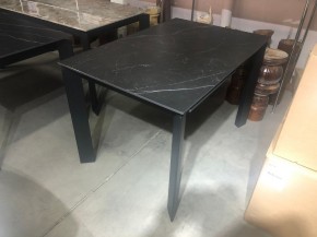 Стол CORNER 120 MATT BLACK MARBLE SOLID CERAMIC / BLACK, ®DISAUR в Лесном - lesnoy.mebel24.online | фото 10